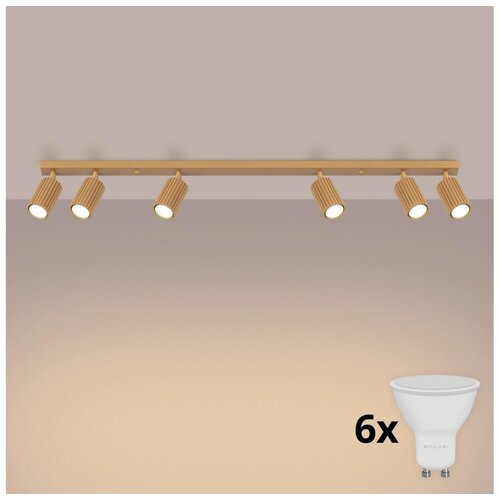  Brilagi - LED spot svetiljka CRESTO 6xGU10/10W/230V zlatna Cene