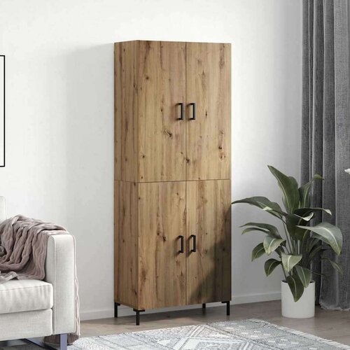  Highboard hrast artisan 69.5 x 34 x 180 cm Konstruirano drvo Cijene
