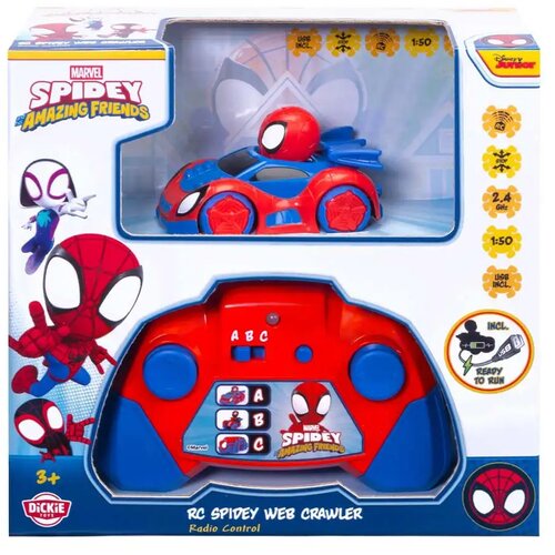 Simba Toys Spider-Man daljinski upravljani automobil 1/50 - Dickie Toys Slike