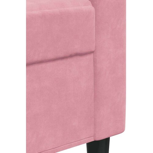 VidaXL 3-dijelni set sofa s jastucima ružičasti bar&amp;scaron;unasti Slike