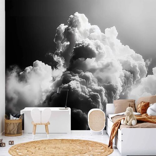  Foto tapeta - Clouds Like from Dreams: Let the Sun Illuminate Your Day &ndash; A Visual Feast 100x70 Cijene