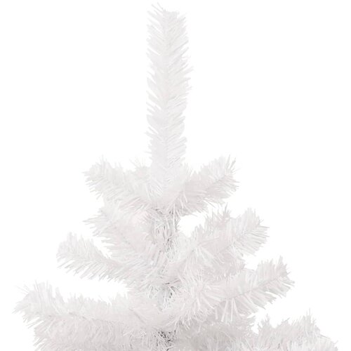  Spiralno osvijetljeno božićno drvce sa stalkom bijelo 150cm PVC Slike