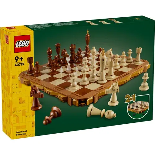 Lego Iconic 40719 Tradicionalni šahovski komplet