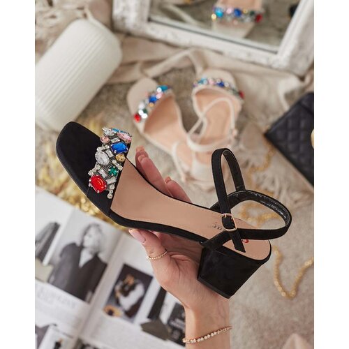 Resti Women's Sandals on a post with crystals Osdar Cene