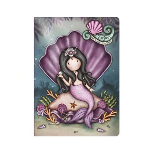 Santoro Gorjuss - Notes - The World Is Your Oyster, glitter, mini Slike