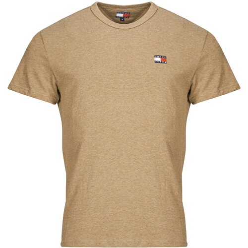 Tommy Jeans Majice s kratkimi rokavi TJM REG BADGE TEE EXT Kostanjeva Slike