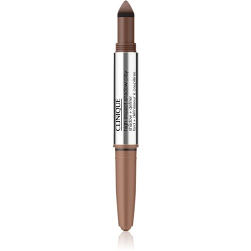 Clinique High Impact Shadow Play™ Shadow & Definer senčila za oči v svičniku duo odtenek Double Latte 1,9 g Cene