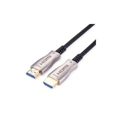 Value HDMI priključni kabel HDMI A utikač, HDMI A utikač 30.00 m crna 14.99.3481 Ultra HD (4K) HDMI s eternetom HDMI kab Cijene
