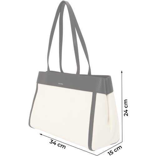 Calvin Klein Nakupovalna torba črna / off-bela Slike