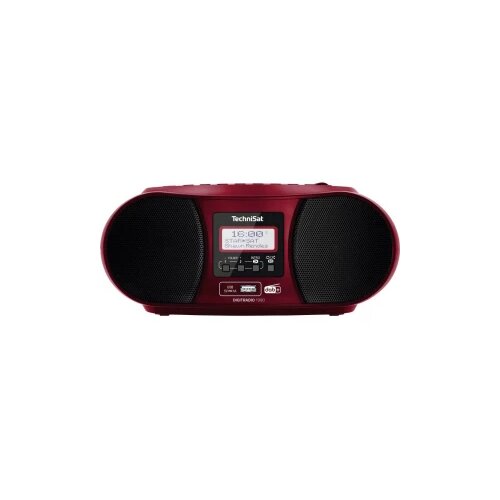Technisat DIGITRADIO 1990 CD radio DAB+ (1012), ukw aux, Bluetooth, cd, DAB+, ukw, USB funkcija punjenja baterije, funkcija alarma crvena Cijene