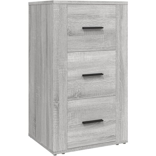 Maison Chic Komoda - Predalnik siva sonoma 40x33x70 cm inženirski les, (21717990) Slike