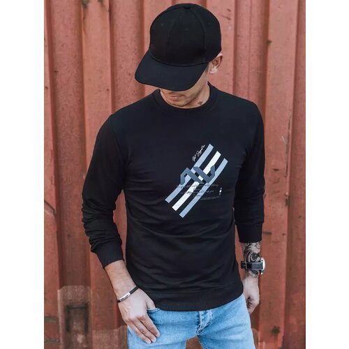 DStreet Bluza męska z nadrukiem czarna Cijene