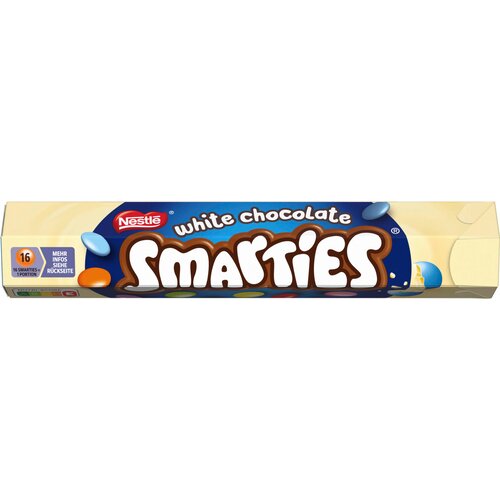 SMARTIES White Chocolate &reg; Giant Tube - 120 g Cene