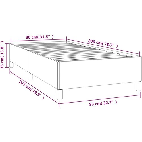  Okvir za krevet ružičasti 80x200 cm bar&amp;scaron;unasti Slike