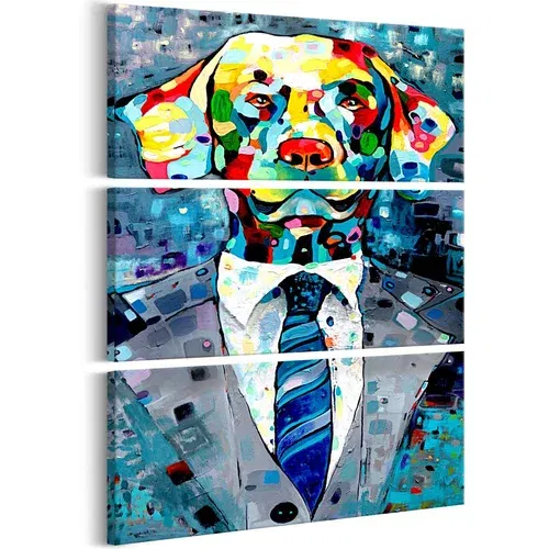  Slika - Dog in a Suit (3 Parts) 80x120