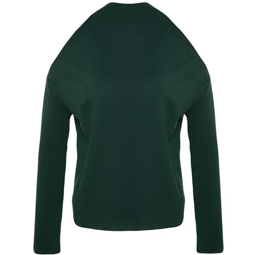 Trendyol Sweater - Khaki - Regular fit Cene