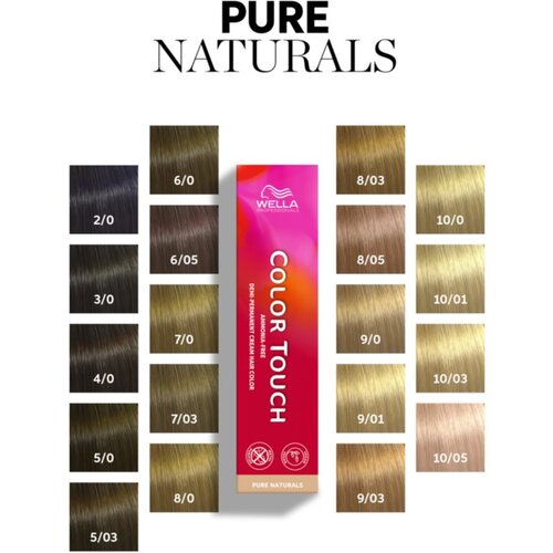 Wella Professionals Color Touch Pure Naturals barva za lase odtenek 8/05 60 ml Slike