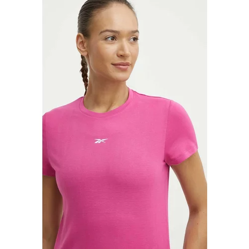 Reebok Kratka majica za vadbo Identity Training roza barva, 100076264