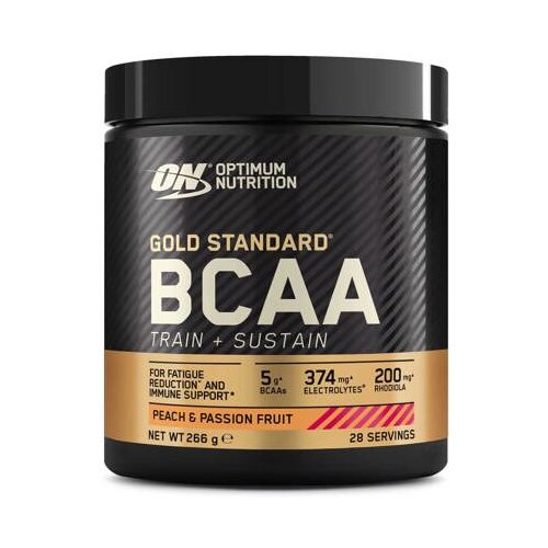 Optimum Nutrition Gold Standard BCAA Train Sustain 266 g breskva - marakuja Cene
