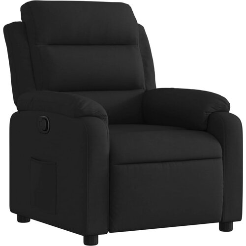 Maison Chic Naslanjač - Relax naslanjač iz črnega blaga, (22042124) Cene