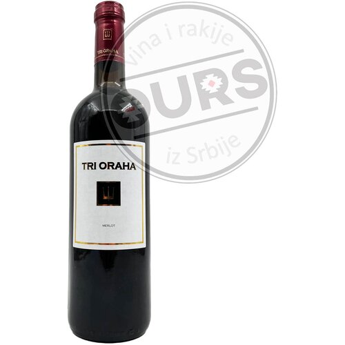 Tri Oraha Merlot 2011 0,75L Cene
