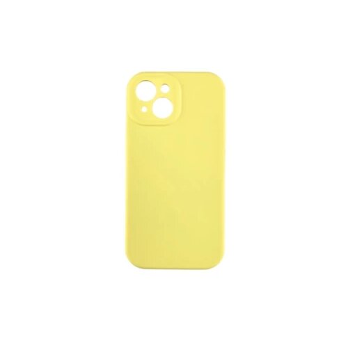 Silikonska SOFT futrola sa zaštitom kamere iPhone 15 ŽUTA Slike