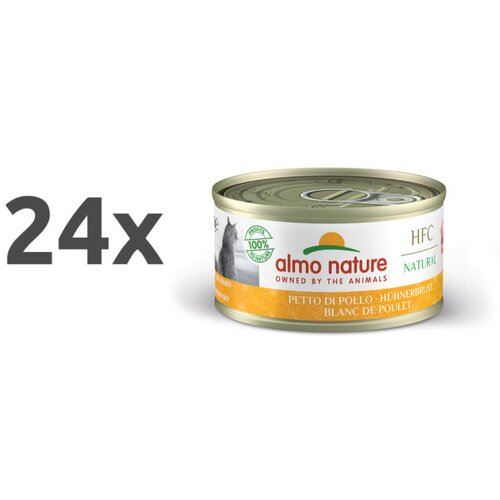 Almo Nature HFC Natural &ndash; pi&scaron;čančje prsi &ndash; 70 g 24 x 70 g Cene