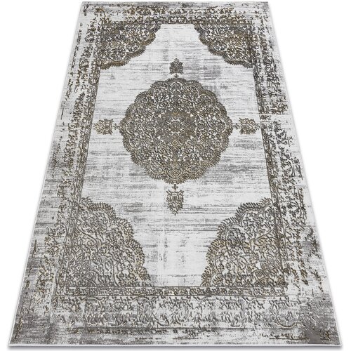 RugsX Preproge Preproga LIRA E1468 Rozeta, strukturna, moderna, g 160x220 cm Siva Cene
