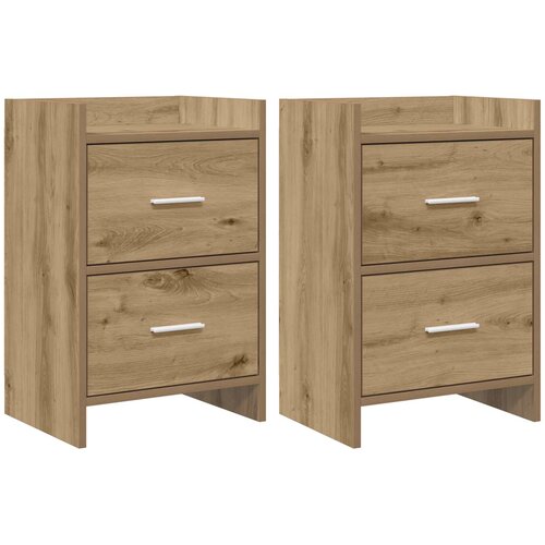  Noćni ormarići 2 pcs Hrast artisan 40 x 30 x 60 cm Cijene