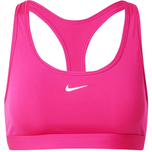 Nike Športni nederček roza / bela