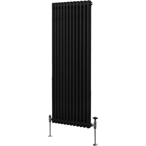 Monster tradicionalni radiator z 2 stolpcema - 1800 x 562 mm - črn, (21569822) Slike
