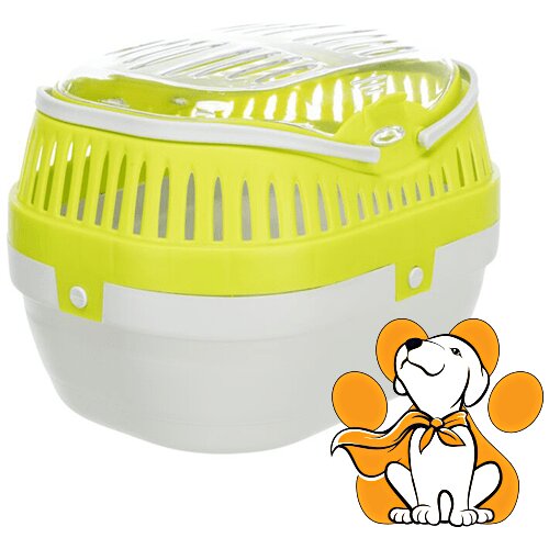 Trixie transporter Pico Za Ptice, Zeleni - 18 x 12 x 13cm Cene