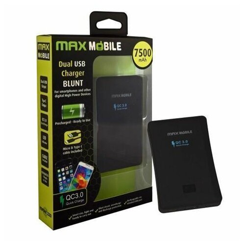 Max Mobile BLUNT 7500MAH B 3.0 Power bank eksterna baterija za mobilni telefon Slike