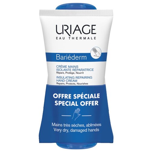 Uriage Bariederm Cica Insulating Repairing Hand Cream za&amp;scaron;čitna in reparativna krema za roke Slike