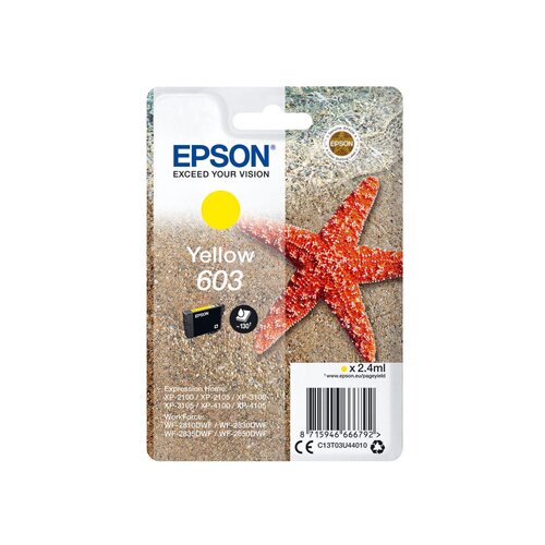 Epson 603 Yellow Ink Cartridge, (21407418) Cene
