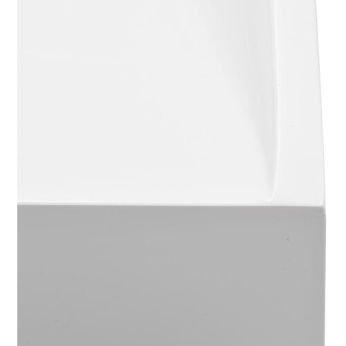  Umivaonik od lijevanih minerala/mramora 60 x 38 x 11 cm bijeli Slike