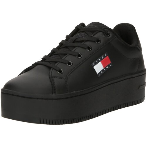 Tommy Jeans Niske tenisice &amp;#039;Essential&amp;#039; mornarsko plava / svijetlo crvena / crna / bijela Slike