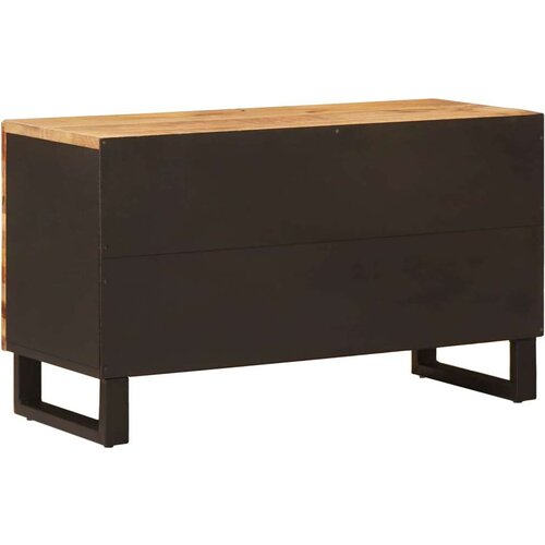  ormar s policom Smeđa 80 x 31 5 x 46 cm Čvrsto drvo manga Slike