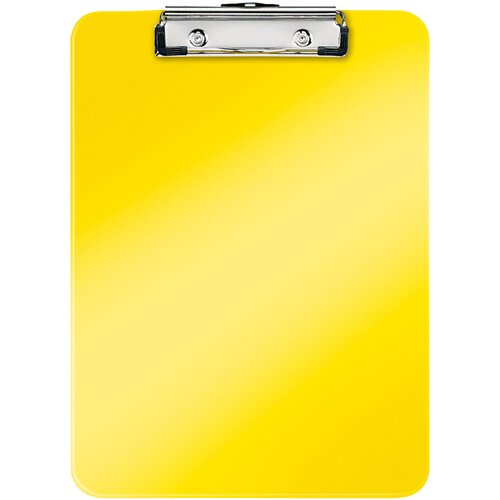 Leitz Mapa Clipboard s sponko A4 wow, rumena Slike