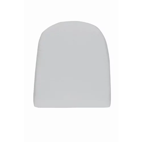 Doppler Polkrožna blazina za stol Look (d 43 x š 48 x v 4 cm, svetlo siva)