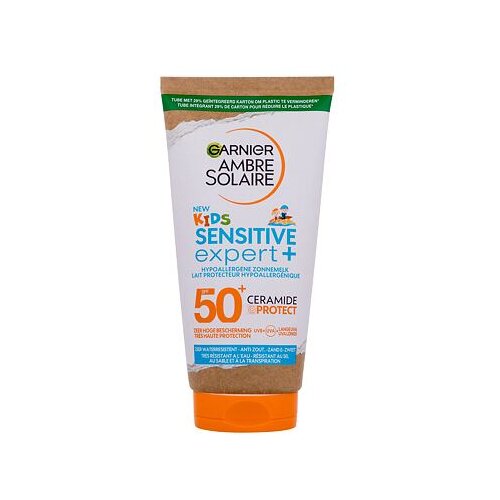 Garnier Ambre Solaire Kids Advanced Sensitive Hypoallergenic Milk SPF50+ losjon za zaščito pred soncem z visoko zaščito 175 ml Cene