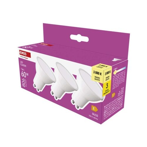  LED žarnica Classic MR16 / GU10 / 7 W  (60 W) / 806 lm / Toplo bel 3/1 Cene
