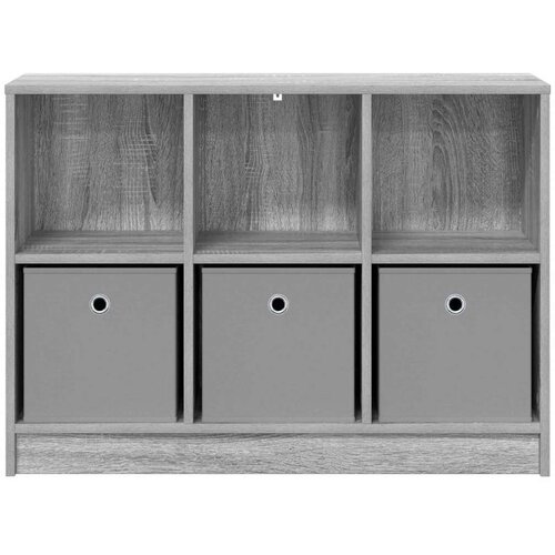  Kreveta s ladicama Siva Sonoma 88 5 x 27 5 x 63 5 cm Slike