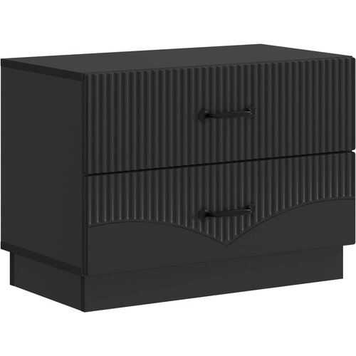  Noćni ormar Crna 62 x 34,5 x 44,5 cm Konstruirano drvo Cene