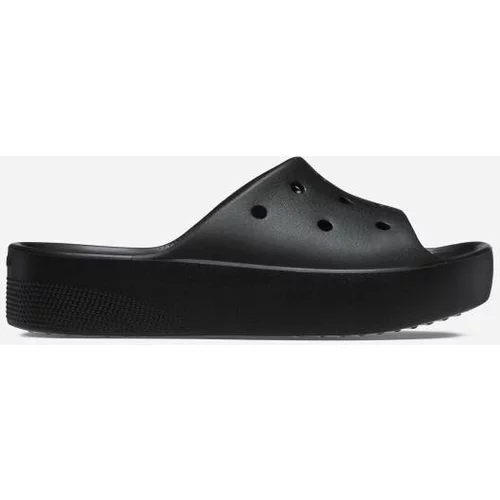 Crocs Ženske papuče Classic Platform Slide 208180 CRNE