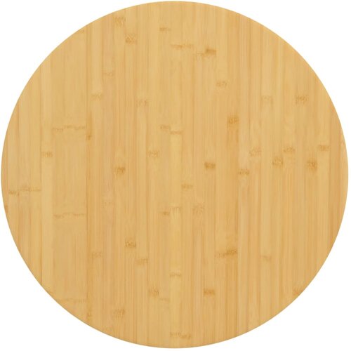 VidaXL Mizna plo&amp;scaron;ča &amp;Oslash;80x2,5 cm bambus, (20817981) Slike