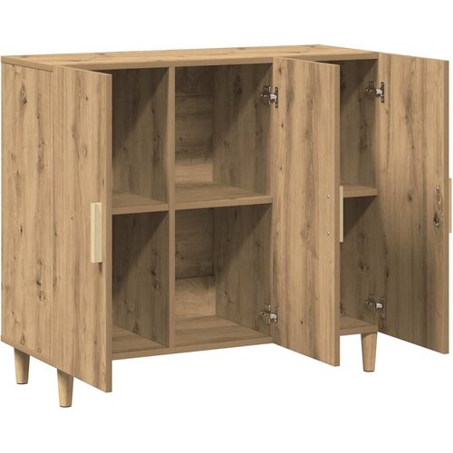  Komoda boja hrasta artisana 90 x 34 x 80 cm konstruirano drvo Slike