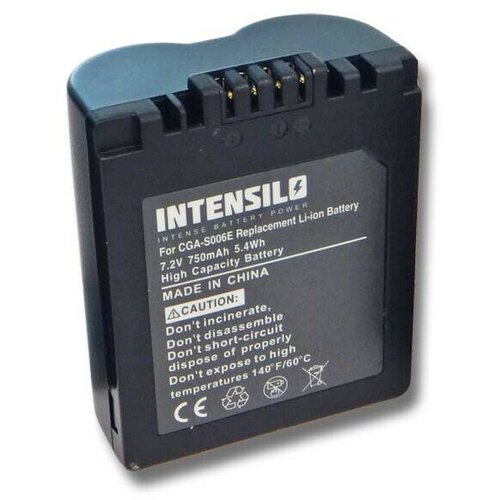 Intensilo baterija CGA-S006 / CGR-S006 za panasonic lumix FZ8 / FZ18 / FZ28 / FZ30 / FZ35, 750 mah kompatibilnost s originalnom baterijom Slike