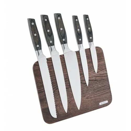 Brandani Set kuhinjskih nožev 6v1 z magnetnim stojalom, (21233392)