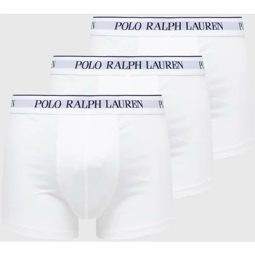 Polo Ralph Lauren Boksarice 5-pack moški, bela barva